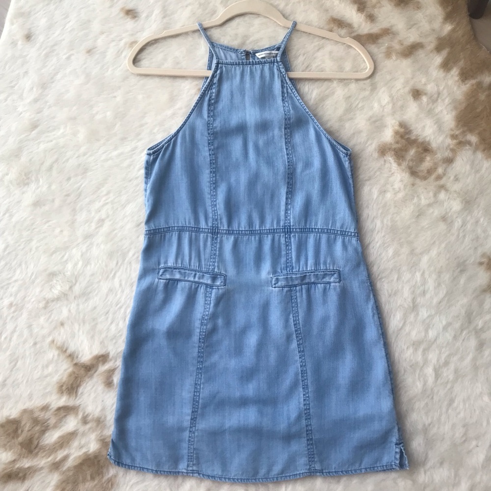 American Eagle | Tencel Chambray Dress